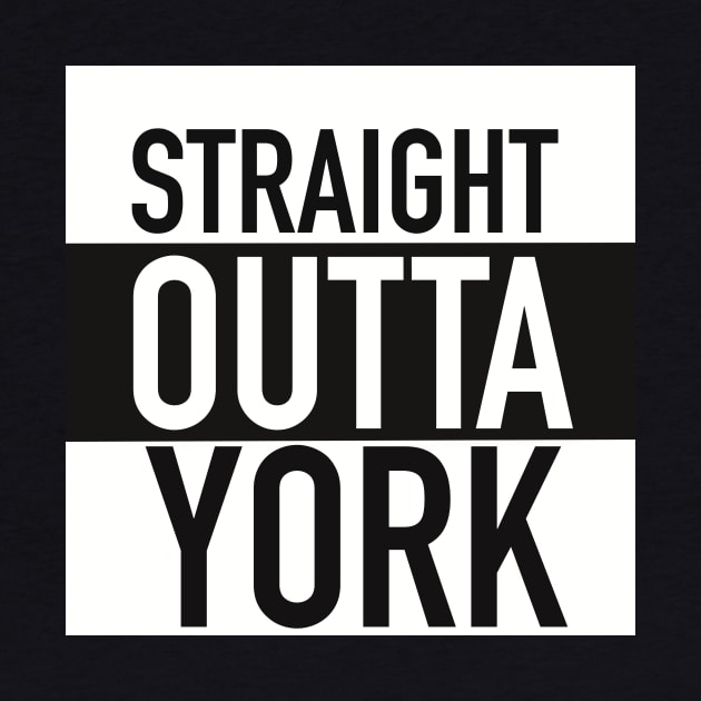 STRAIGHT OUTTA YORK Mugs Coffee Mugs T-Shirts Stickers by CenricoSuchel